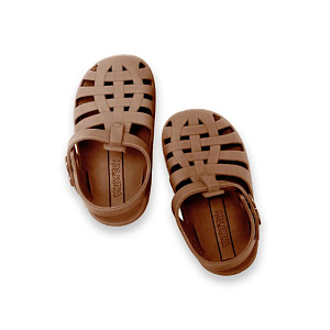 Сандалии пляжные Mrs. Ertha "Rusted Orange", карамельно-оранжевые